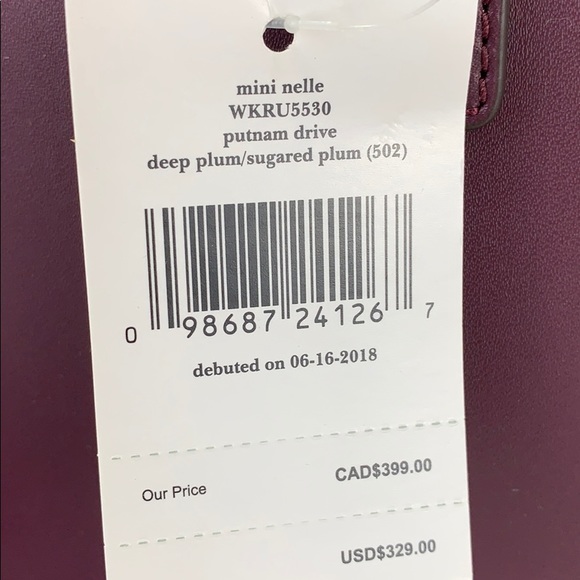 Kate spade mini Nelle wkru5539 new with tag - Picture 5 of 6